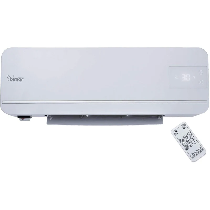 Termoventilatore da Bagno Ceramico AMA05 Montabile a Parete