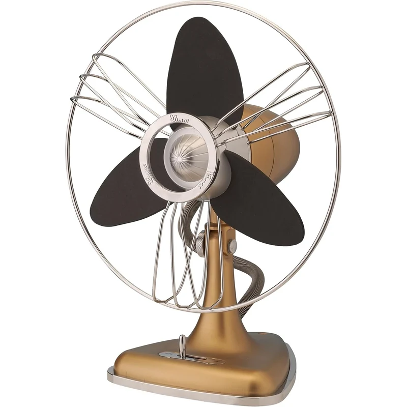Ventilatore da Tavolo Vintage 30cm e 35W VTM34.CA in Metallo