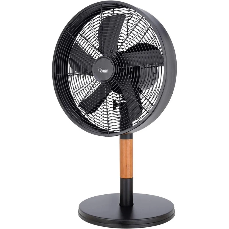 Ventilatore da Tavolo VTM310 in Legno e Metallo 30cm e 35W
