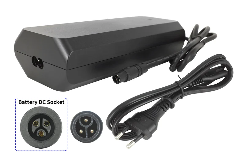 STC-8150LC Schnellladegerät 36V 4A | DC 3-PIN ST Stecker | Passend für Qwic & Crussis