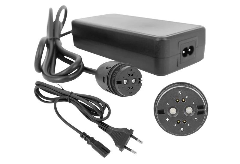 42V 2A Ladegerät für 36V BMZ / Rotwild / Impulse Akkus | Rosenberger Magnetstecker