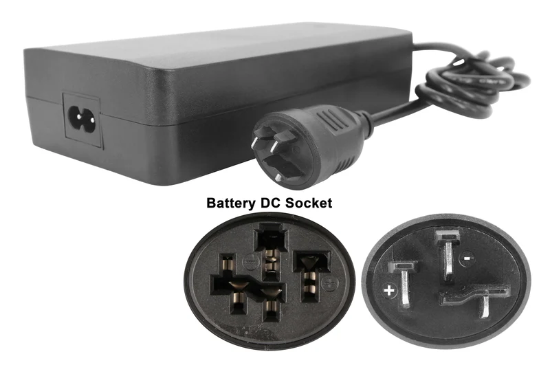 42V 4A Schnellladegerät für Bosch Active & Performance Line | Passend für 36V-Batterien (ovaler Stecker)