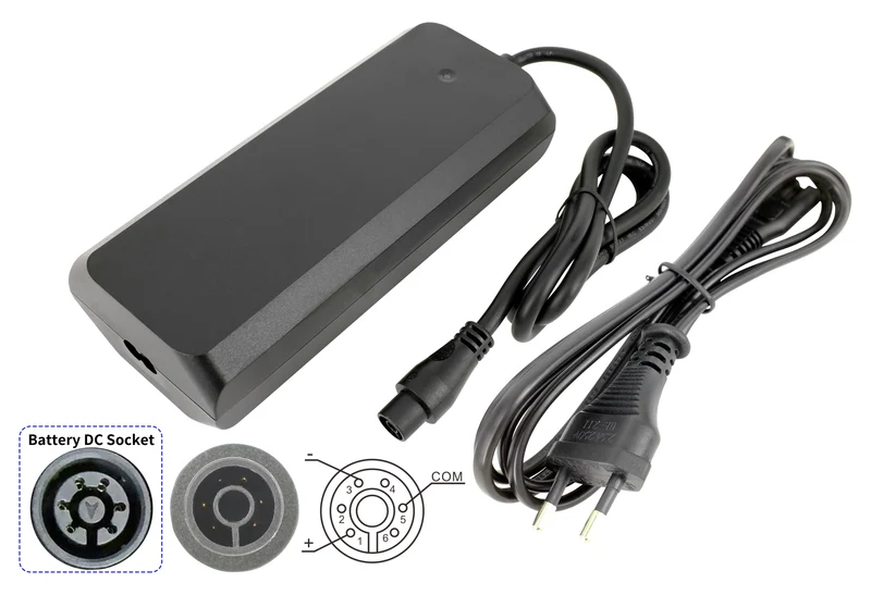 48V 3A / 36V 4A Schnellladegerät für 48V/36V Li-Ionen-Akkus von Prophete (ZZ131304) mit AEG-Antrieb