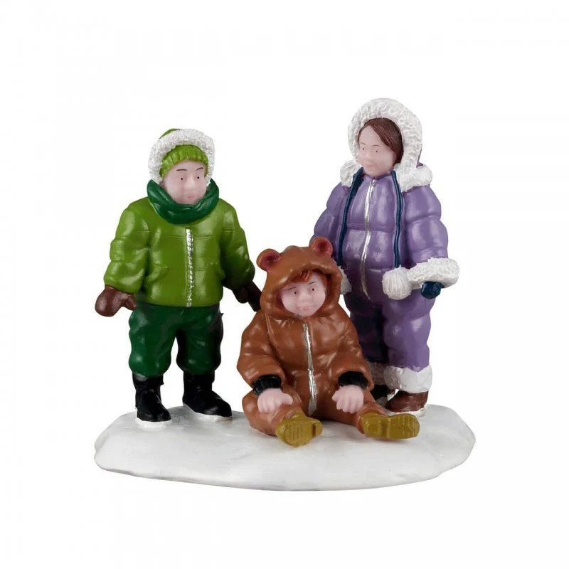 Soggetto Bambini con tuta da sci | Lemax