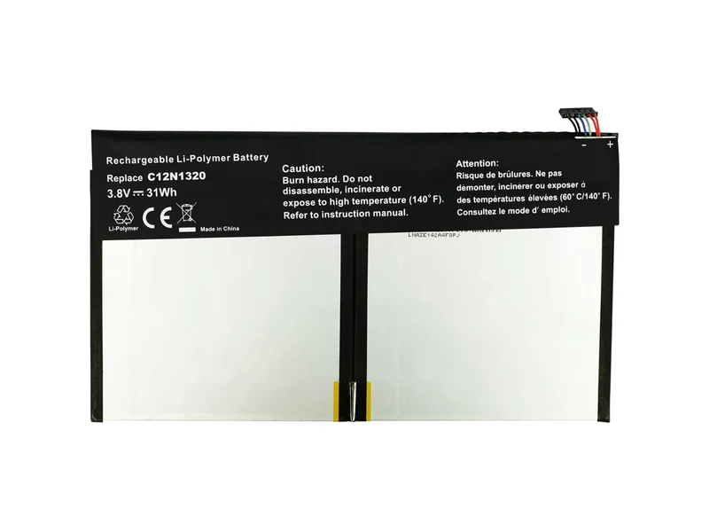 3,8V 31Wh C12N1320 Interner Tablet-Akku für ASUS Transformer Book T100TA Serie