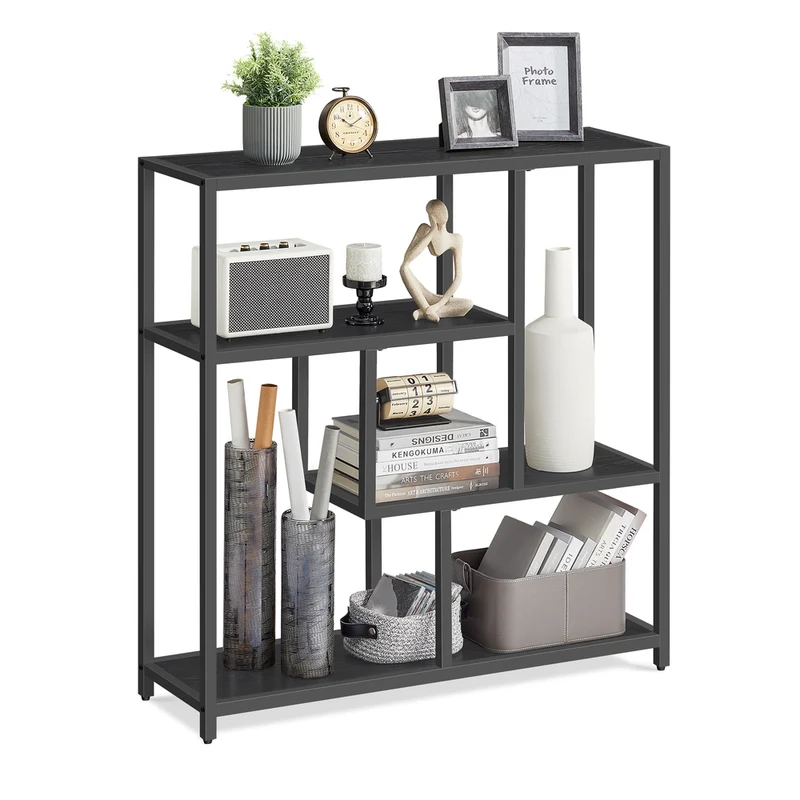 Libreria Scaffale Autoportante per Soggiorno Ufficio Camera da Letto Cucina