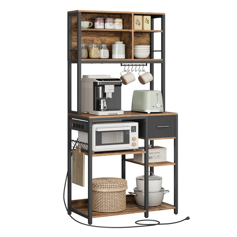 Scaffale Cucina con Multipresa