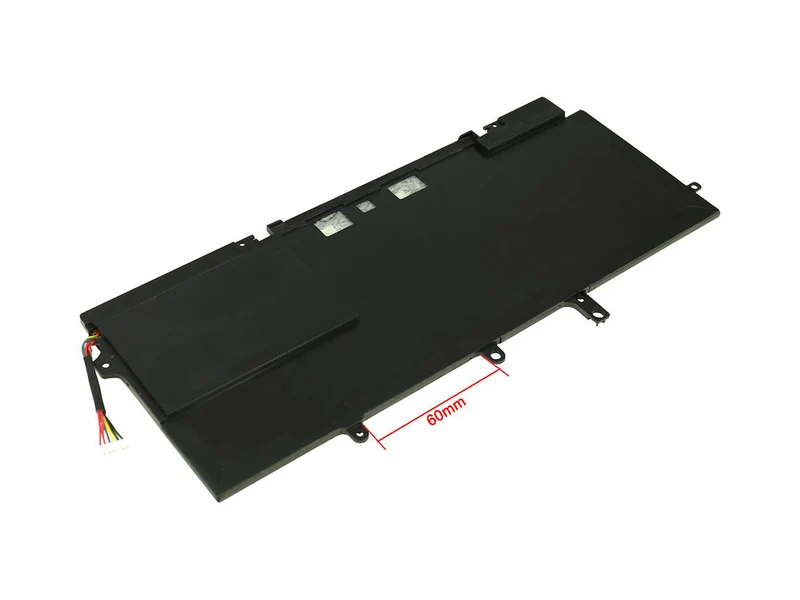 11,4V 3900mAh BG06XL 44,5Wh Laptop-Akku für HP EliteBook Folio 1040 G3 (60mm Schraubclip-Version)
