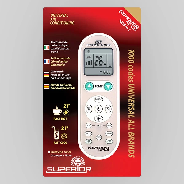 Telecomando Universale per Condizionatori SUPCU002