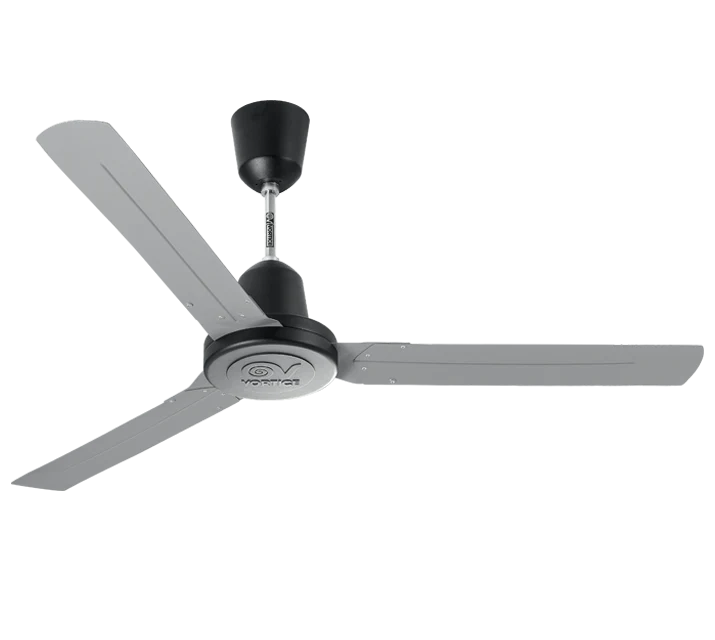 Ventilatore da Soffitto Vortice Nordik Heavy Duty 160 Nero – 61022