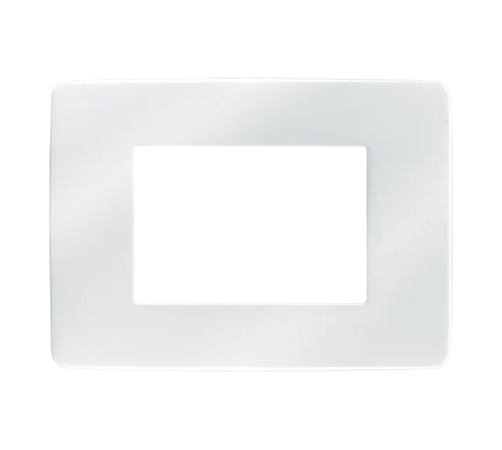 Placca Decorativa Bianca per Gruppo Comandi da Incasso Vortice PSC-W – 22462