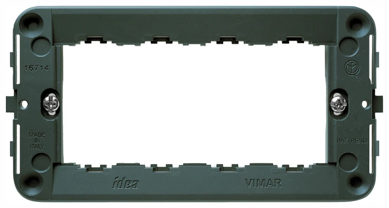 Supporto Vimar Idea 4 Moduli Grigio – 16714