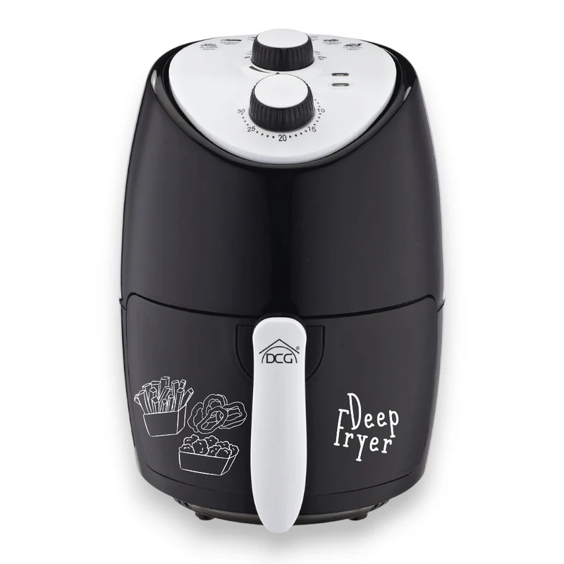 Friggitrice ad aria 1000w cestello 2 lt con timer e termostato regolabile FR3504