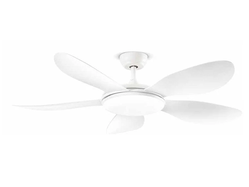 Ventilatore da Soffitto Perenz Smarti 5 Pale Reversibile con Luce 36W CCT – 7172 B CT