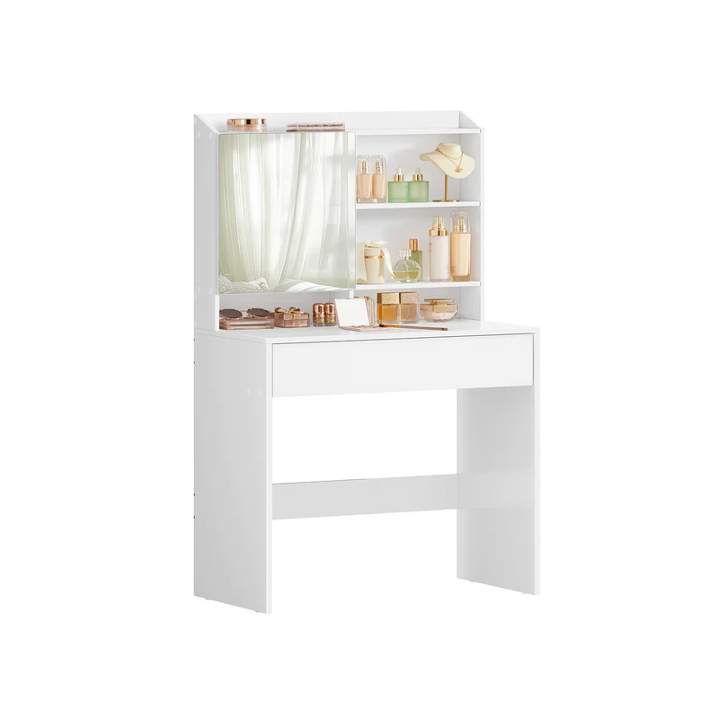 Stile Moderno Tavolo da Trucco con Armadietto Specchio