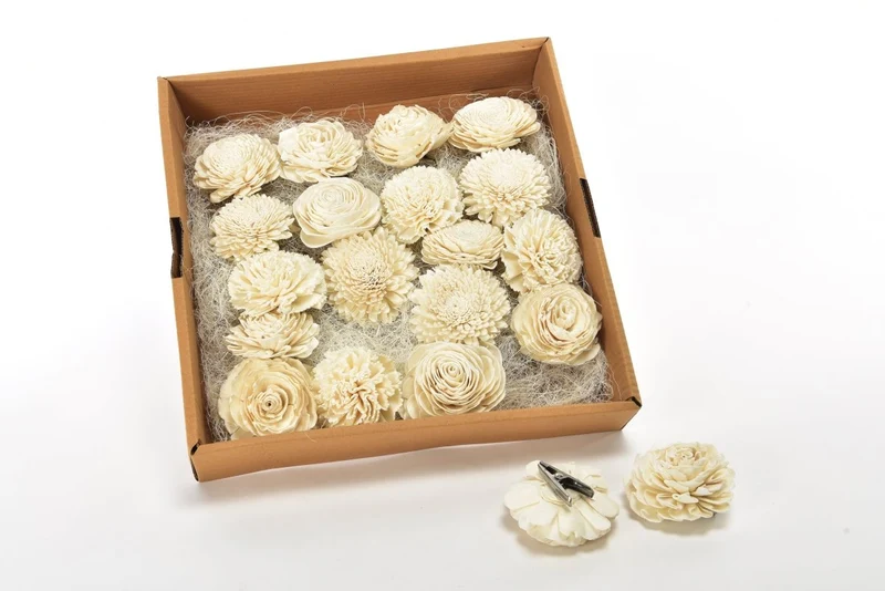 Decorazione Fiore con Pinza
