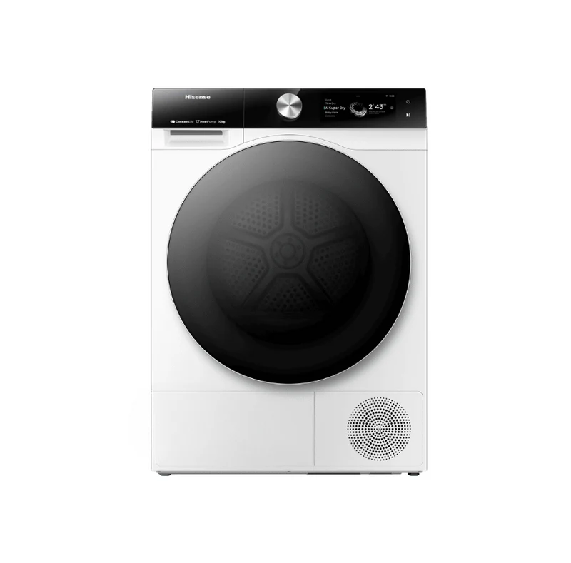 Asciugatrice Libera Installazione Caricamento Frontale Hisense DH7S107BW 10 kg A++ Bianco
