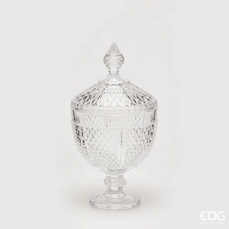Contenitore in vetro con coperchio| EDG