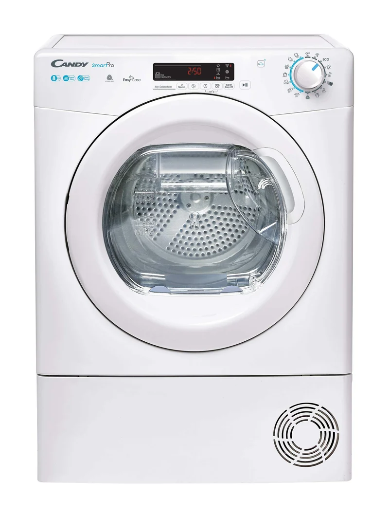 Asciugatrice Libera Installazione Caricamento Frontale Candy Smart Pro CSOE H8A2DE-S 8 kg Bianco Classe E
