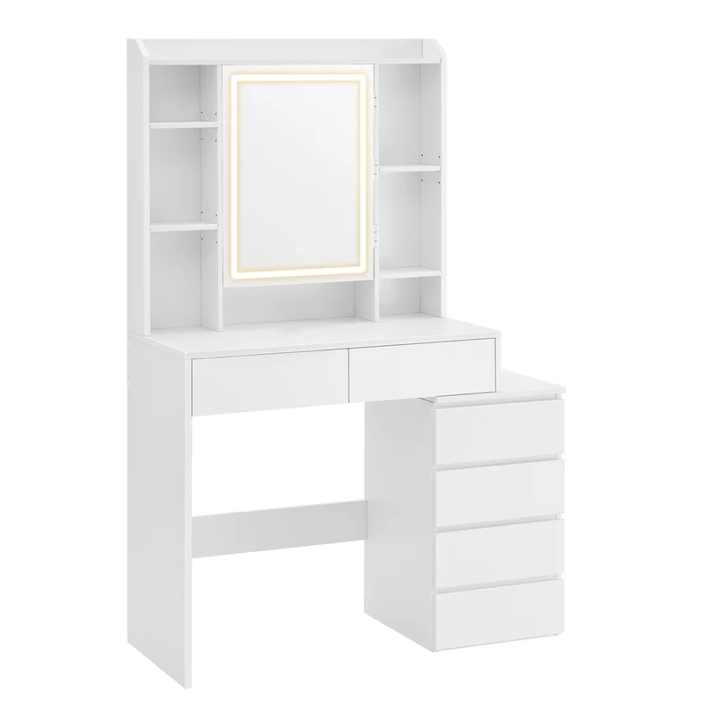 Toeletta con Luci LED Bianco Nuvola