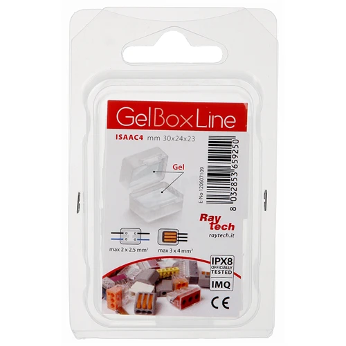 Blister 4 Giunti Raytech Gelboxline ISAAC 4 – ISAAC4