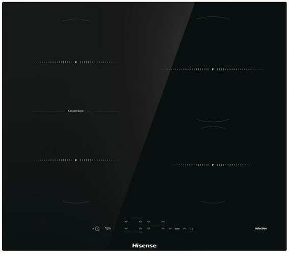 Piano Cottura a Induzione Da Incasso Hisense I6433CB7 59.5 cm Nero 4 Zone