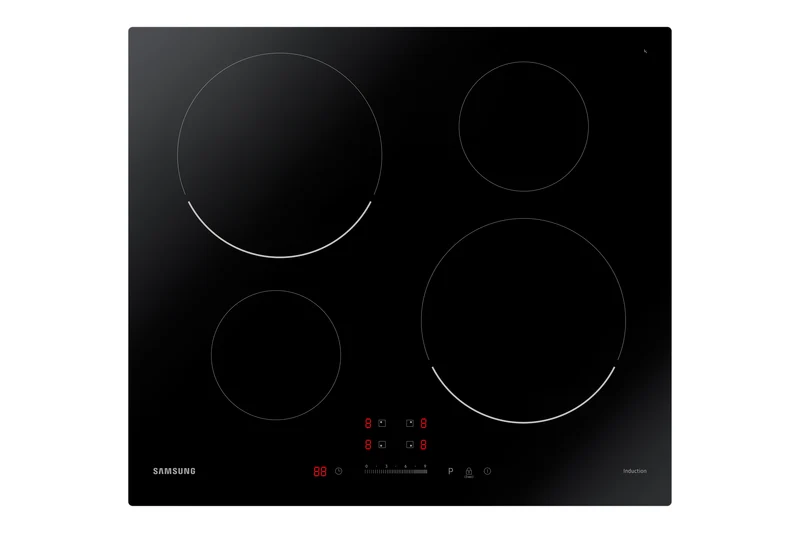 Piano Cottura a Induzione Da Incasso Samsung NZ64T3707AK 60cm Nero 4 Zone