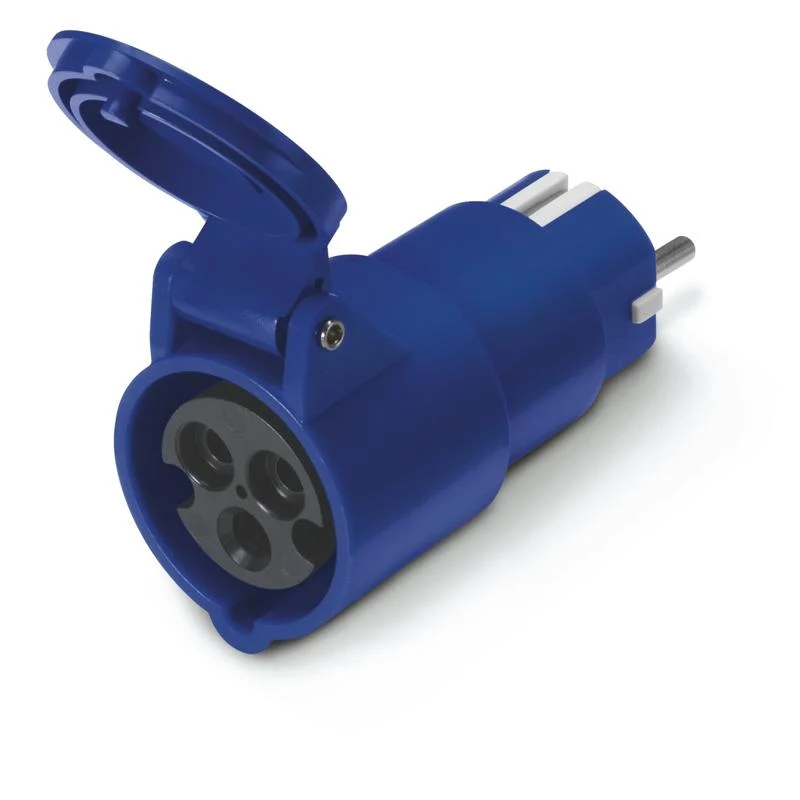 Adattatore Semplice Scame Adapto IP20 16A 2P+T 250V German – 610.383