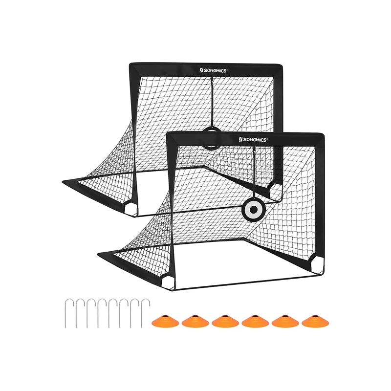 Porta da Calcio per Bambini Obiettivo di Calcio Portatile e Pieghevole