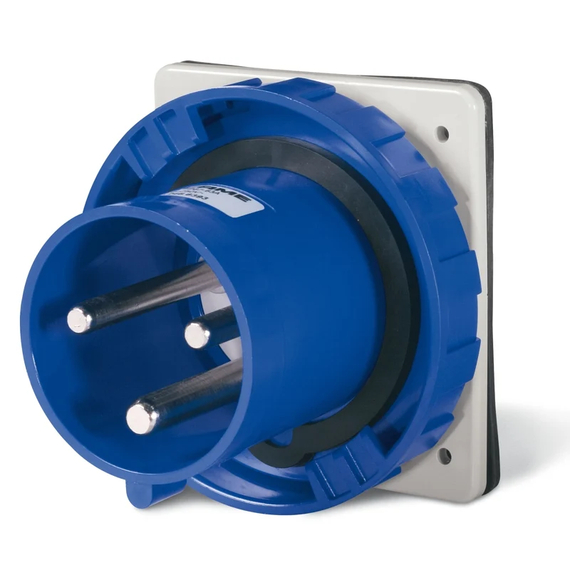 Presa da Incasso Scame Optima 125A 2P+T 200-250V IP66/IP67 – 246.12593