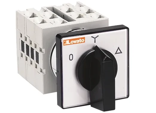 Commutatore a Camme Lovato GX Avviatore Stella-Triangolo 20A 48x48 – GX2012U