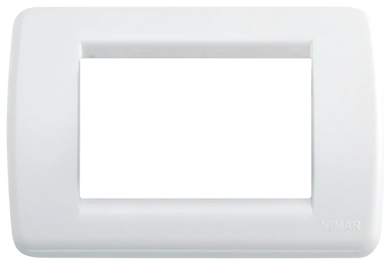 Placca 3 Moduli Vimar Idea Rondò in Tecnopolimero