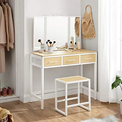 Tavolo da Trucco con Sgabello