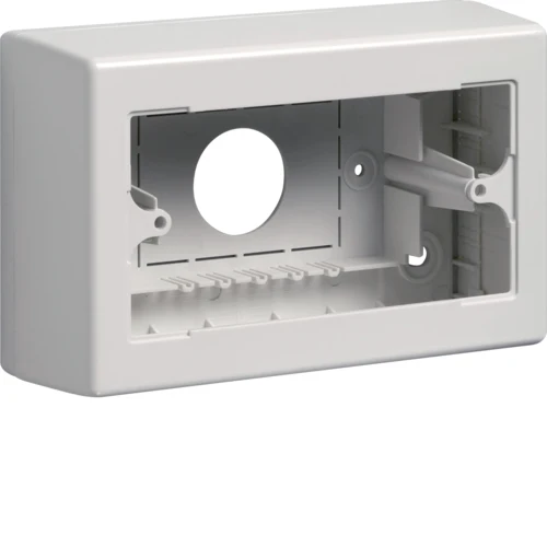 Scatola Porta Apparecchi Hager Bocchiotti 4-3 Moduli per Minicanali TMC/TMU Bianca – B06808