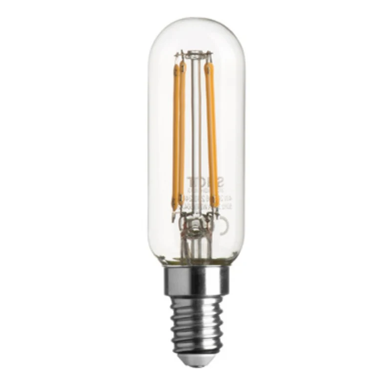 Lampadina Filamento LED E14 TUBOLARE T25 Filamento 4000K 4,5W 470 lm