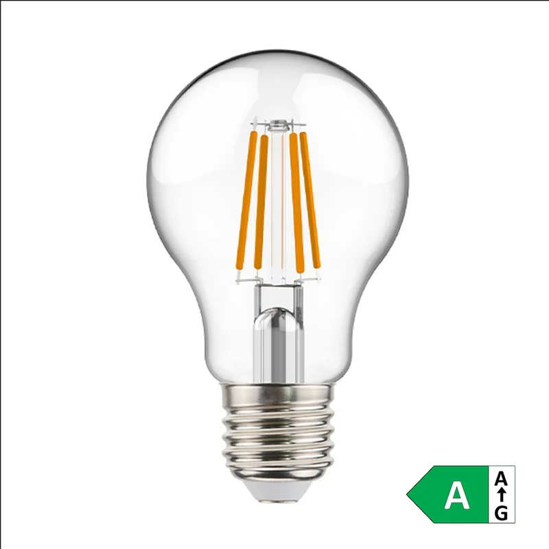 LAMP LED FIL.A60 E27 3,8W 3000K CLASSE A