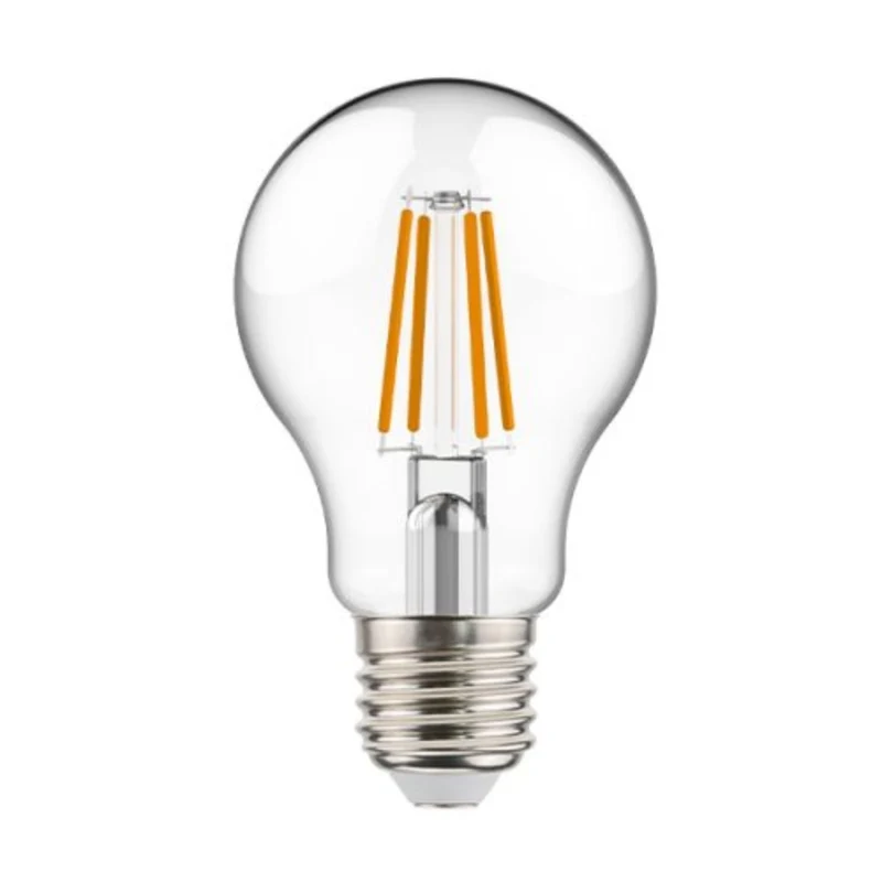 Lampadina LED a Filamento 10W E27 4000K A60 1521LM TRASPARENTE