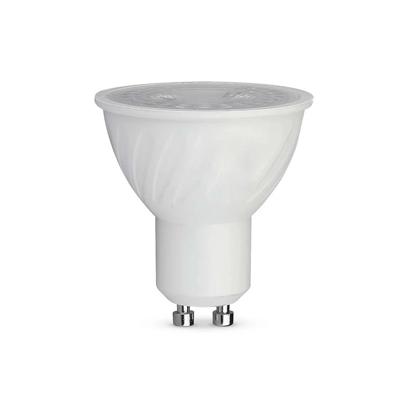 V-TAC Faretto LED GU10 6W 110° Copertura Trasparente 4000K