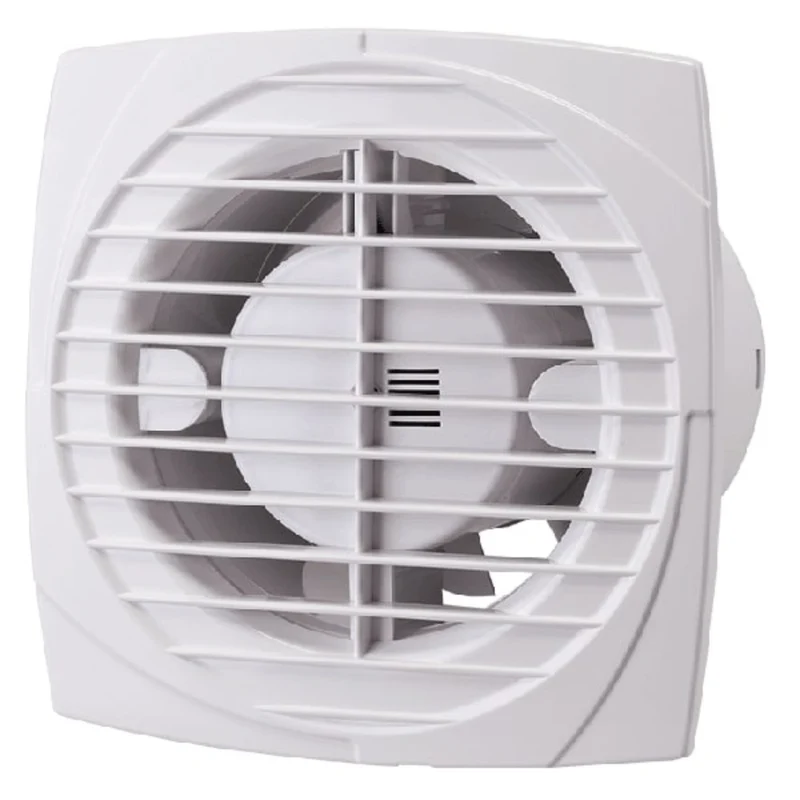 ASPIRATORE D120 CON VALVOLA DI NON RITORNO 220V TIMER E SENSORE DI UMIDITA'