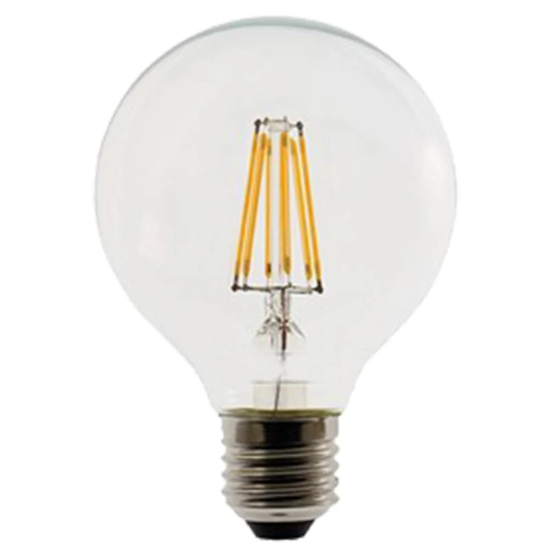 Lampadina a Filamento LED G95 E27 11W 1521Lm 3000K Trasparente
