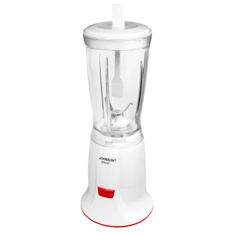 Frullatore Multifunzione Potenza: 200 W 2 Dispositivi per frullare e macinare – Caraffa graduata con mescolatore – Macinatore con coperchio salva aroma – Sistema di sicurezza anti accensione accidentale – Piedini antiscivolo