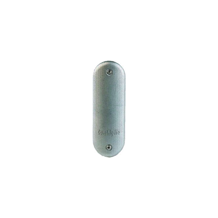 Portello in Alluminio DKC per Palo D127-168 Feritoia 45x186 – 052300159