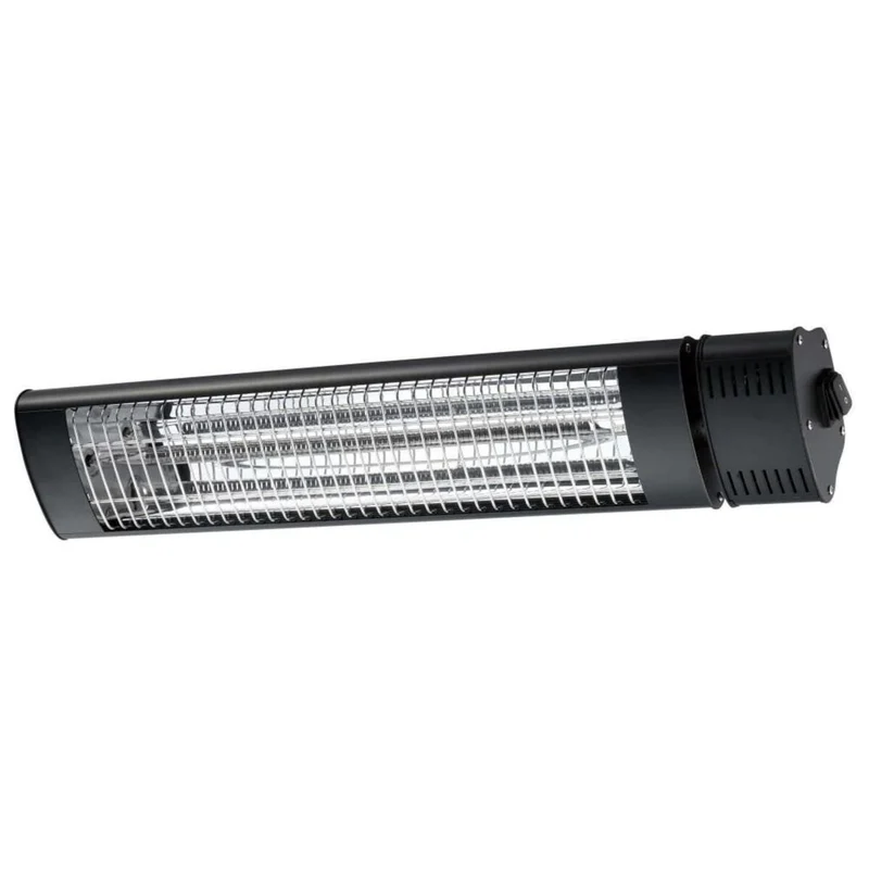 Radiatore a Infrarossi Sined IR-A 2000W con Cristallo Nero di Protezione – CALDO-VETRO-NERO-2000