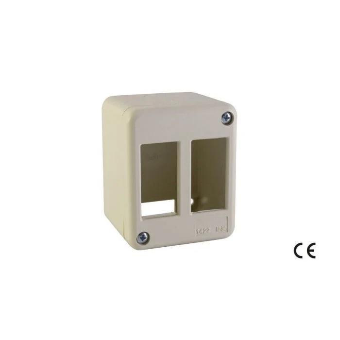 Scatola Portafrutto 2 Posti IP30 Compatibile BTicino Magic