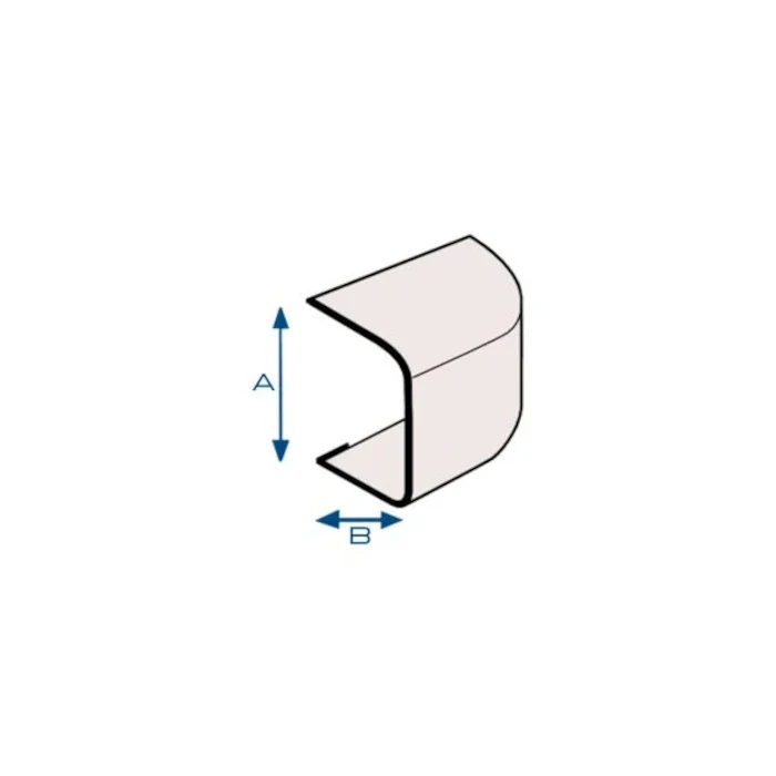 Tappo Terminale per Canalina 80X60 | 95X65