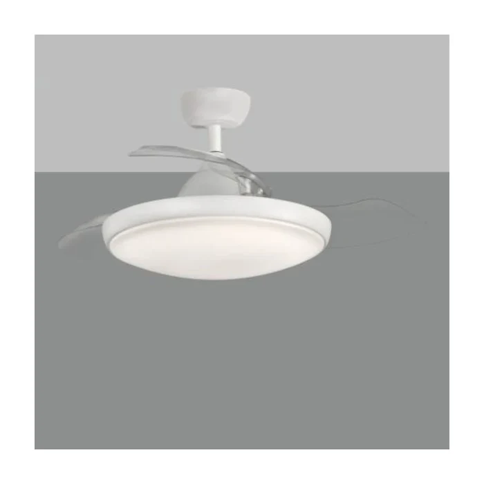 Ventilatore da Soffitto ACB Zonda Bianco 107cm con Pale Retrattili – V25144232B