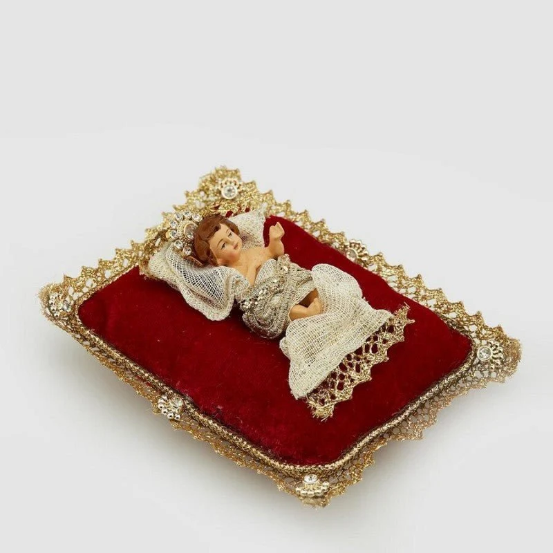 Gesu Bambino con Cuscino 14x12 | EDG