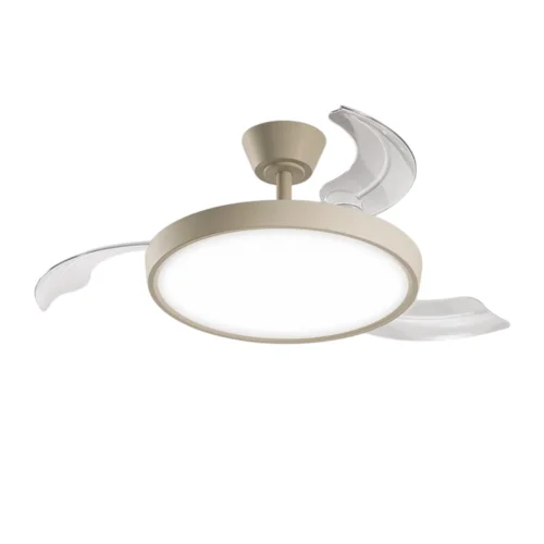 Ventilatore da Soffitto Perenz Myra Sabbia con Pale a Scomparsa – 7196 SB CT