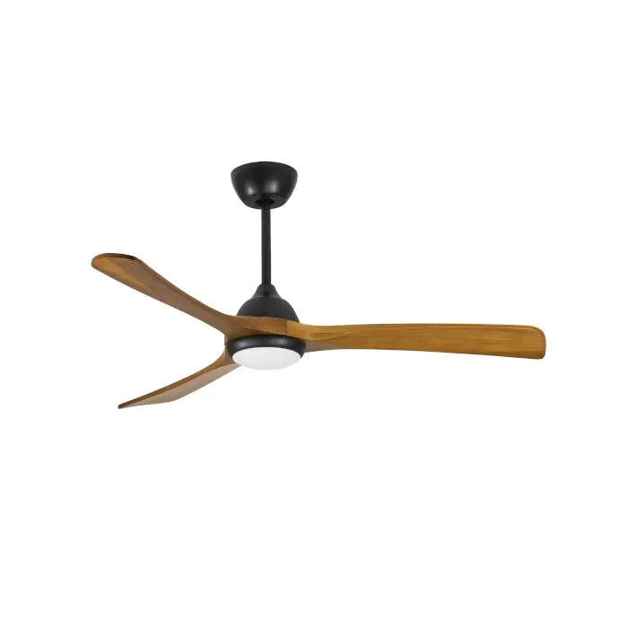 Ventilatore da Soffitto LEDS-C4 Bosc Ø132cm con Luce LED 20W Motore DC – VE-0092-NEG