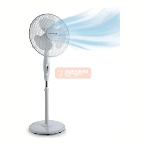 Ventilatore a Piantana Innoliving INN-503ROUND Ø40cm 45W 3 Velocità